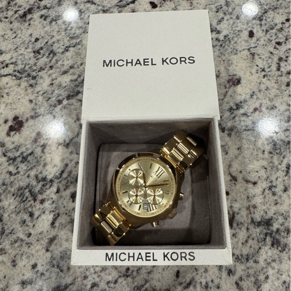 Michael Kors Gold Watch - needs battery